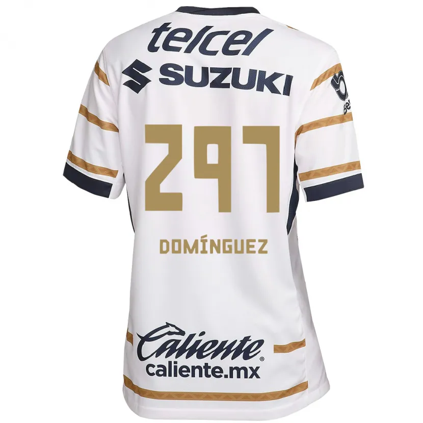 Danxen Barn Julio Domínguez #297 Vit Obsidian Hemmatröja Matchtröjor 2024/25 Tröjor T-Tröja