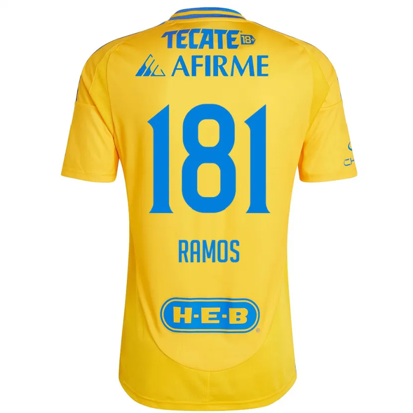 Danxen Barn Anthony Ramos #181 Guld Gul Hemmatröja Matchtröjor 2024/25 Tröjor T-Tröja