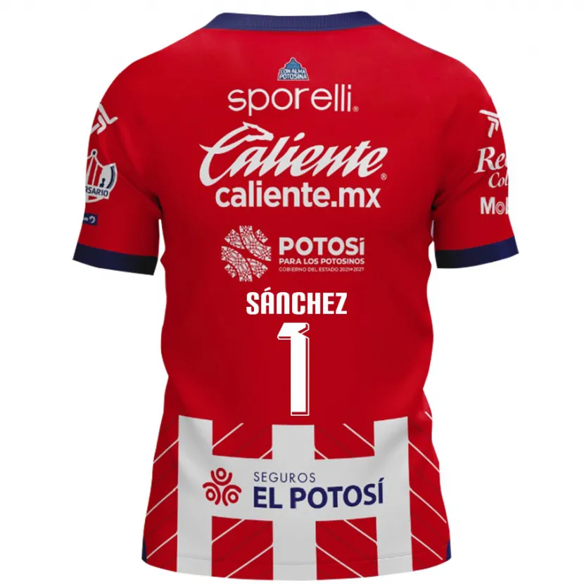 Danxen Barn Andrés Sánchez #1 Röd Vit Hemmatröja Matchtröjor 2024/25 Tröjor T-Tröja
