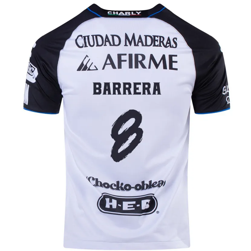 Danxen Barn Pablo Barrera #8 Svart Blå Hemmatröja Matchtröjor 2024/25 Tröjor T-Tröja