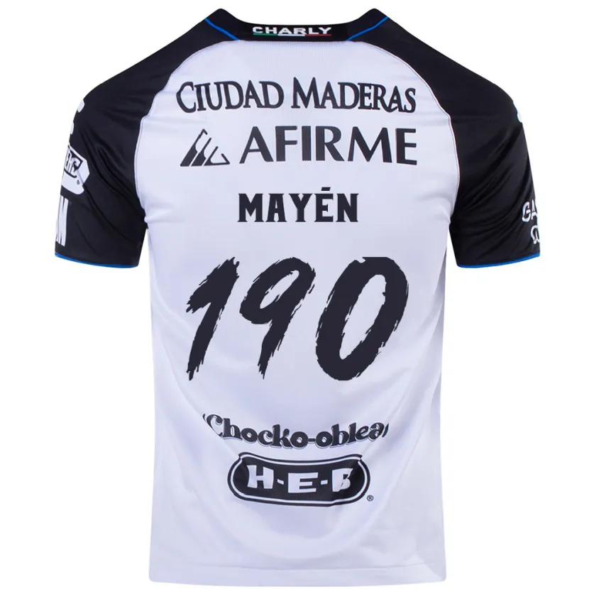 Danxen Barn Eduardo Mayén #190 Svart Blå Hemmatröja Matchtröjor 2024/25 Tröjor T-Tröja