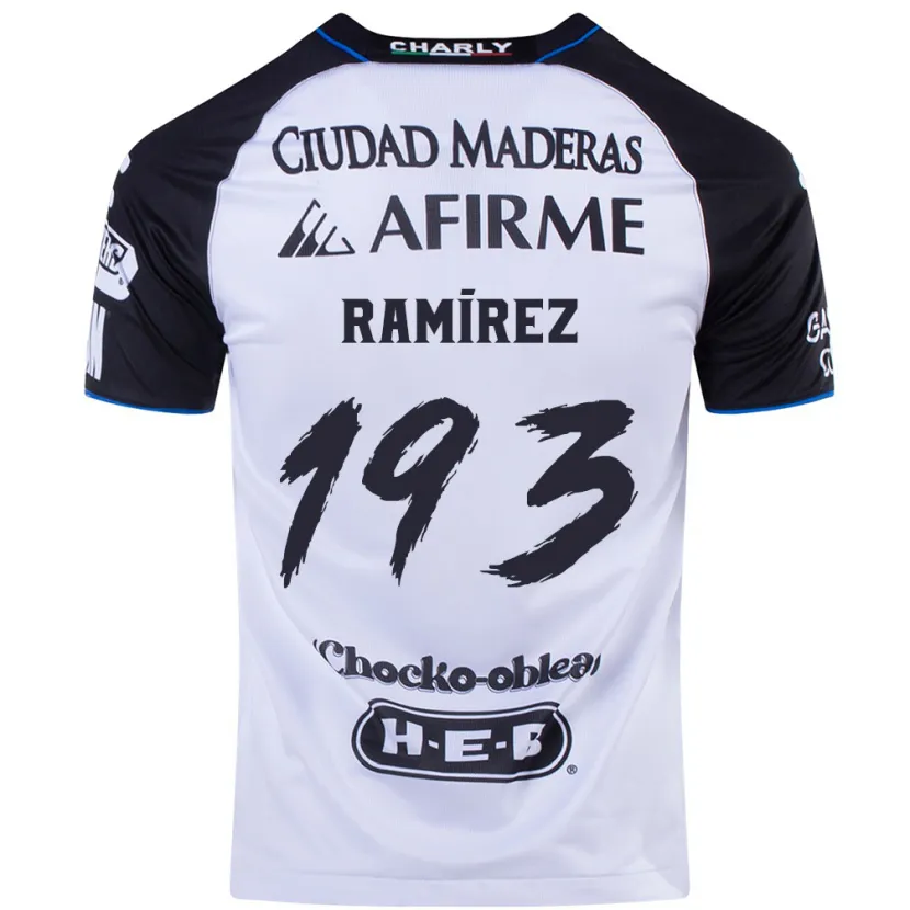 Danxen Barn Ángel Ramírez #193 Svart Blå Hemmatröja Matchtröjor 2024/25 Tröjor T-Tröja
