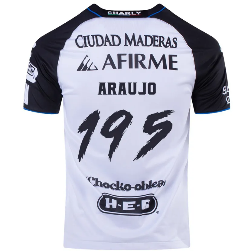 Danxen Barn Diego Araujo #195 Svart Blå Hemmatröja Matchtröjor 2024/25 Tröjor T-Tröja