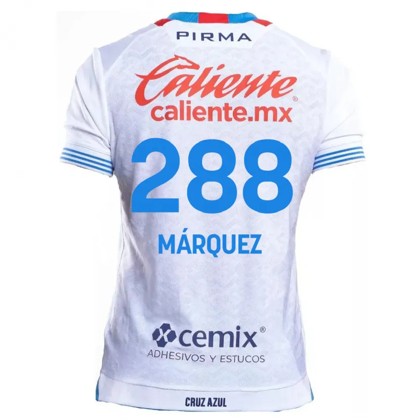 Danxen Barn Víctor Márquez #288 Vit Blå Bortatröja Matchtröjor 2024/25 Tröjor T-Tröja