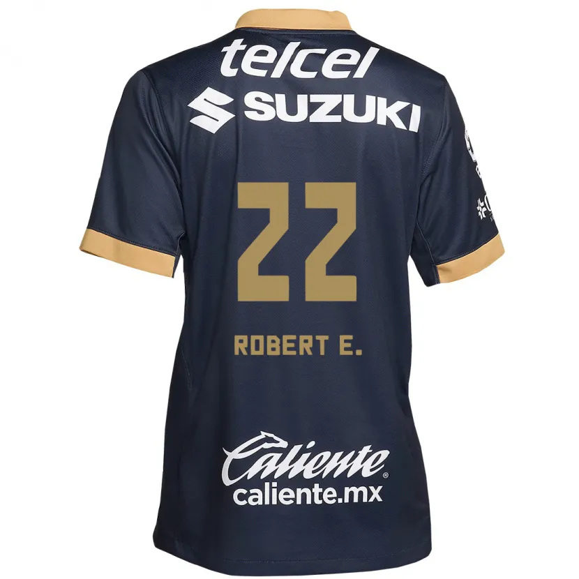 Danxen Barn Robert Ergas #22 Obsidian Guld Vit Bortatröja Matchtröjor 2024/25 Tröjor T-Tröja