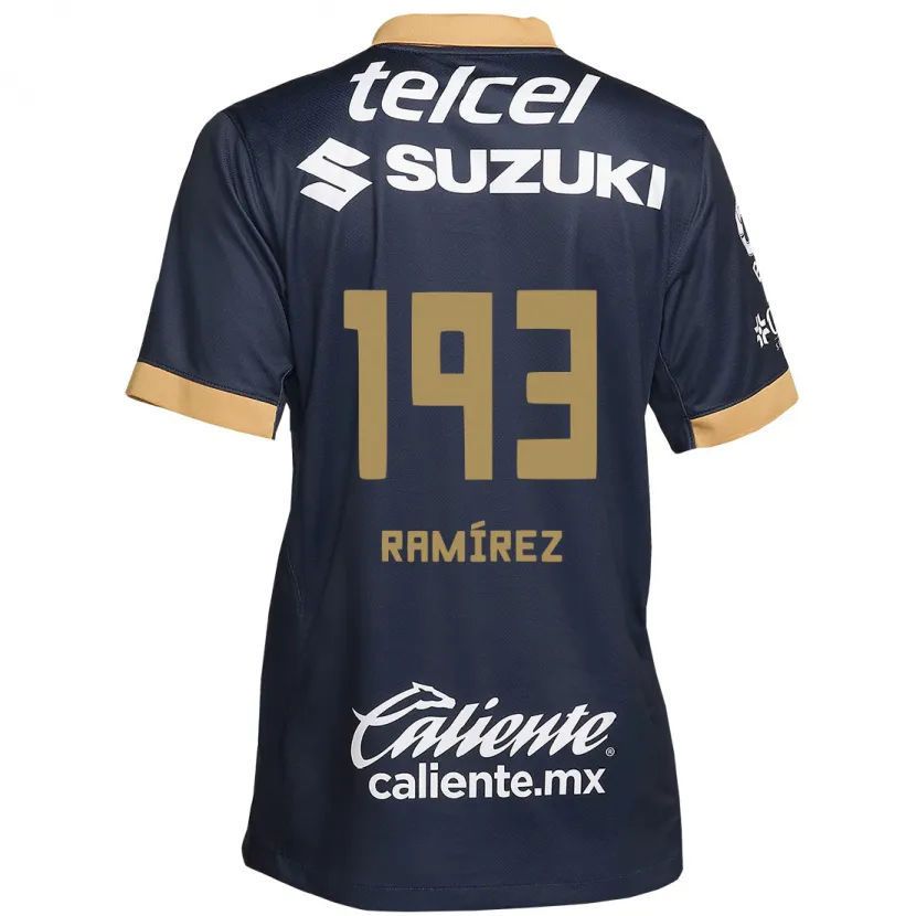 Danxen Barn Héctor Ramírez #193 Obsidian Guld Vit Bortatröja Matchtröjor 2024/25 Tröjor T-Tröja