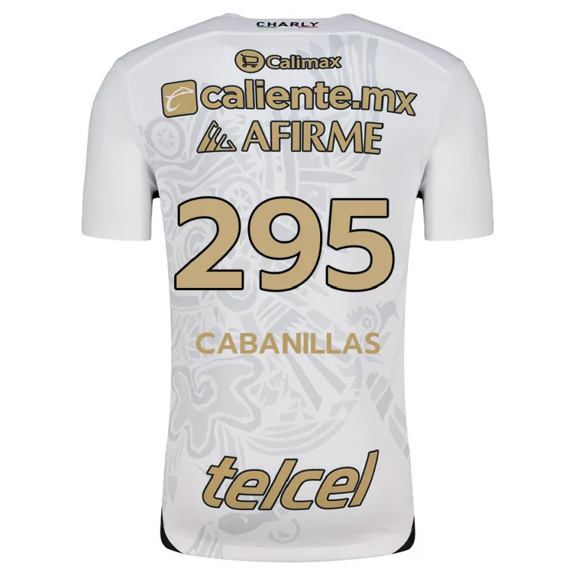 Danxen Barn Osvaldo Cabanillas #295 Vit Svart Bortatröja Matchtröjor 2024/25 Tröjor T-Tröja