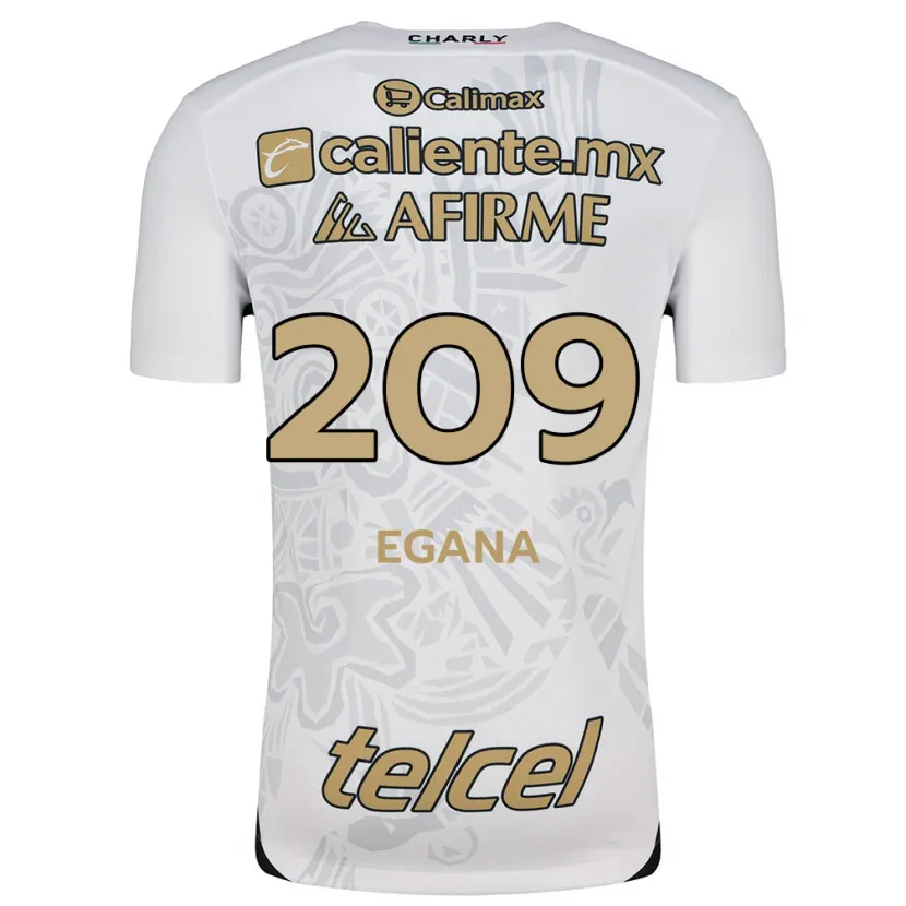 Danxen Barn Arath Egaña #209 Vit Svart Bortatröja Matchtröjor 2024/25 Tröjor T-Tröja