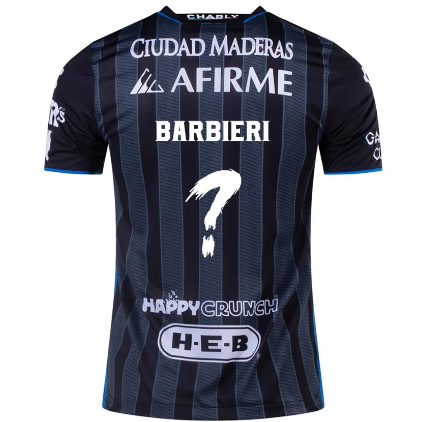 Danxen Barn Miguel Barbieri #0 Vit Svart Bortatröja Matchtröjor 2024/25 Tröjor T-Tröja