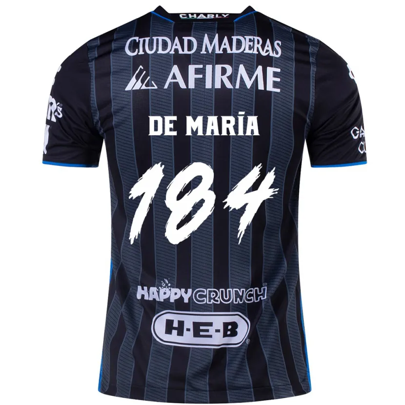 Danxen Barn Antonio De María Y Campos #184 Vit Svart Bortatröja Matchtröjor 2024/25 Tröjor T-Tröja