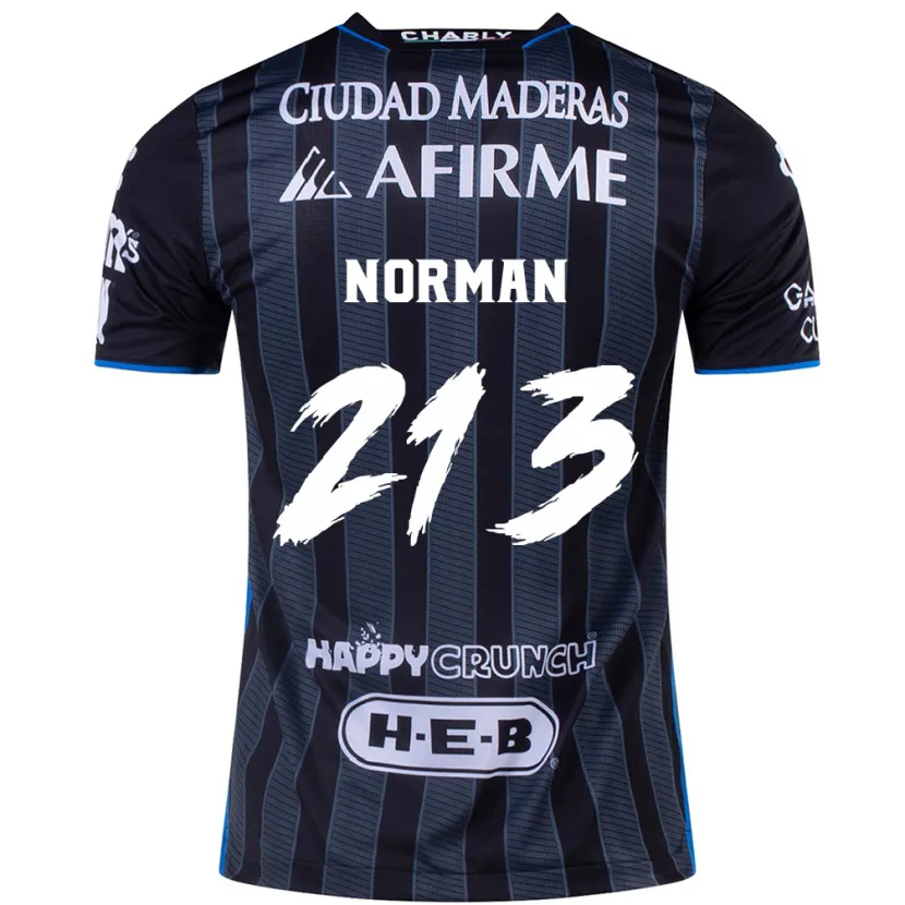 Danxen Barn Humberto Norman #213 Vit Svart Bortatröja Matchtröjor 2024/25 Tröjor T-Tröja