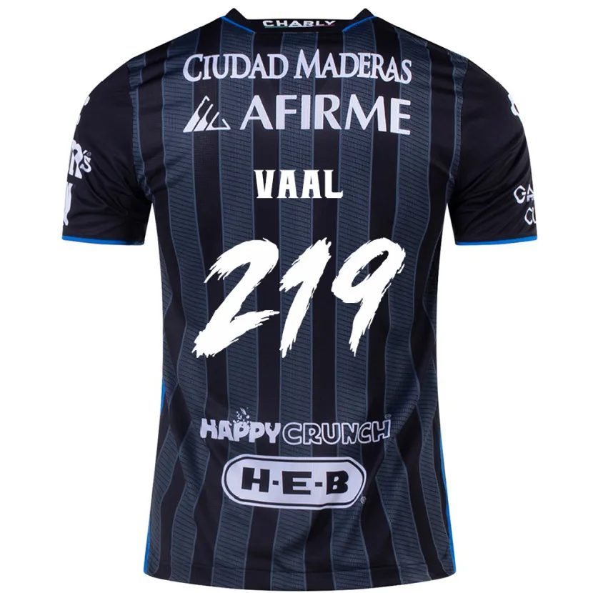 Danxen Barn Jonathan Vaal #219 Vit Svart Bortatröja Matchtröjor 2024/25 Tröjor T-Tröja