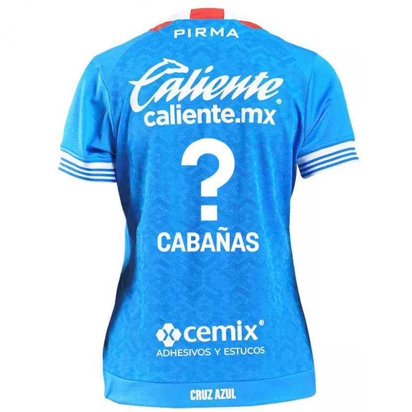 Danxen Män Alfredo Cabañas #0 Himmelsblå Hemmatröja Matchtröjor 2024/25 Tröjor T-Tröja