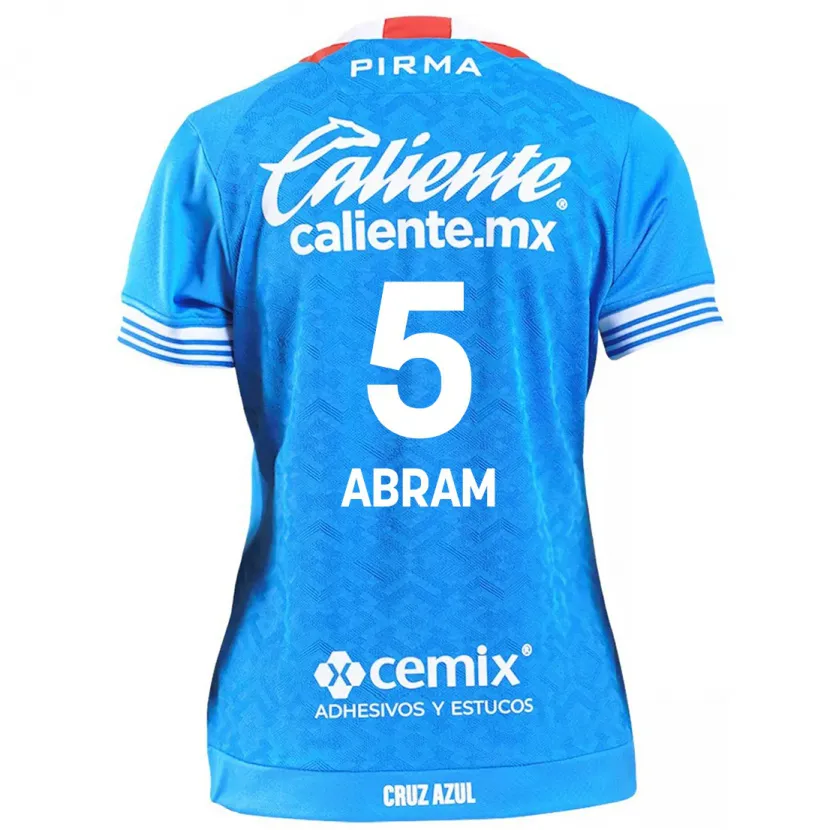 Danxen Män Luis Abram #5 Himmelsblå Hemmatröja Matchtröjor 2024/25 Tröjor T-Tröja