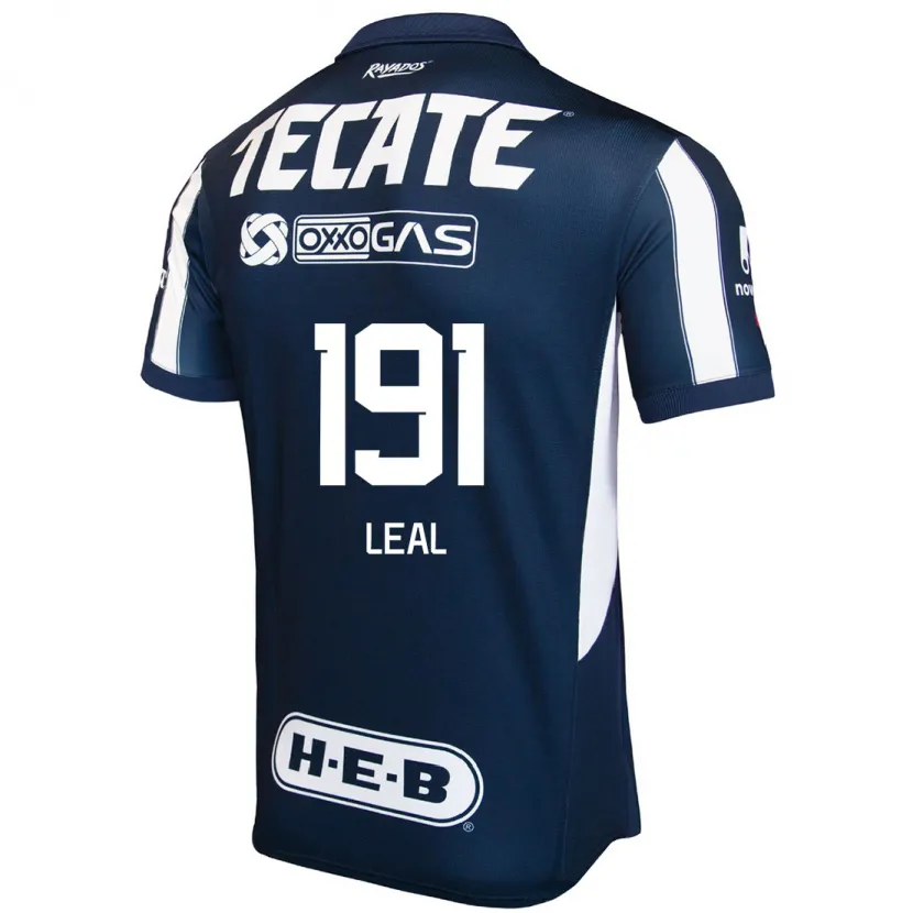 Danxen Män Jesús Leal #191 Blå Röd Vit Hemmatröja Matchtröjor 2024/25 Tröjor T-Tröja