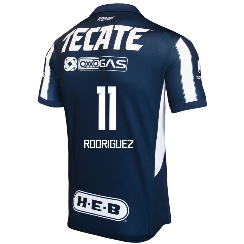 Danxen Män Lizette Rodriguez #11 Blå Röd Vit Hemmatröja Matchtröjor 2024/25 Tröjor T-Tröja