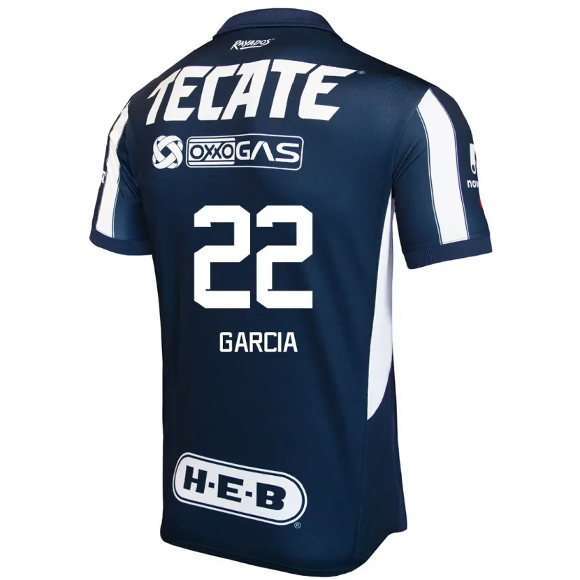 Danxen Män Diana Garcia #22 Blå Röd Vit Hemmatröja Matchtröjor 2024/25 Tröjor T-Tröja