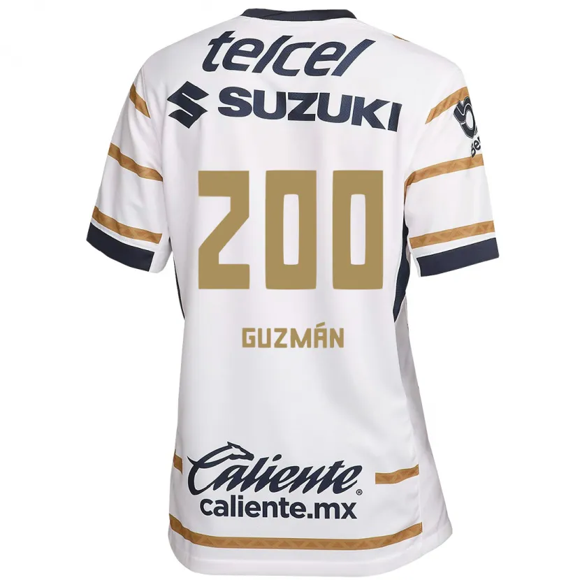 Danxen Män Alan Guzmán #200 Vit Obsidian Hemmatröja Matchtröjor 2024/25 Tröjor T-Tröja