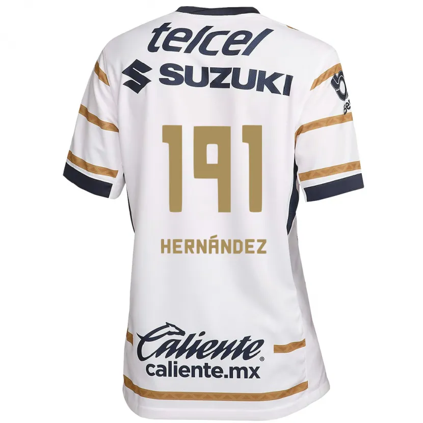 Danxen Män Marco Hernández #191 Vit Obsidian Hemmatröja Matchtröjor 2024/25 Tröjor T-Tröja