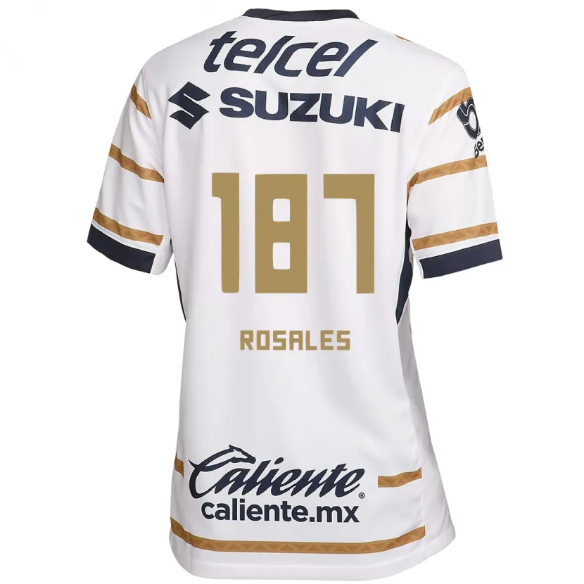 Danxen Män Alonso Rosales #187 Vit Obsidian Hemmatröja Matchtröjor 2024/25 Tröjor T-Tröja