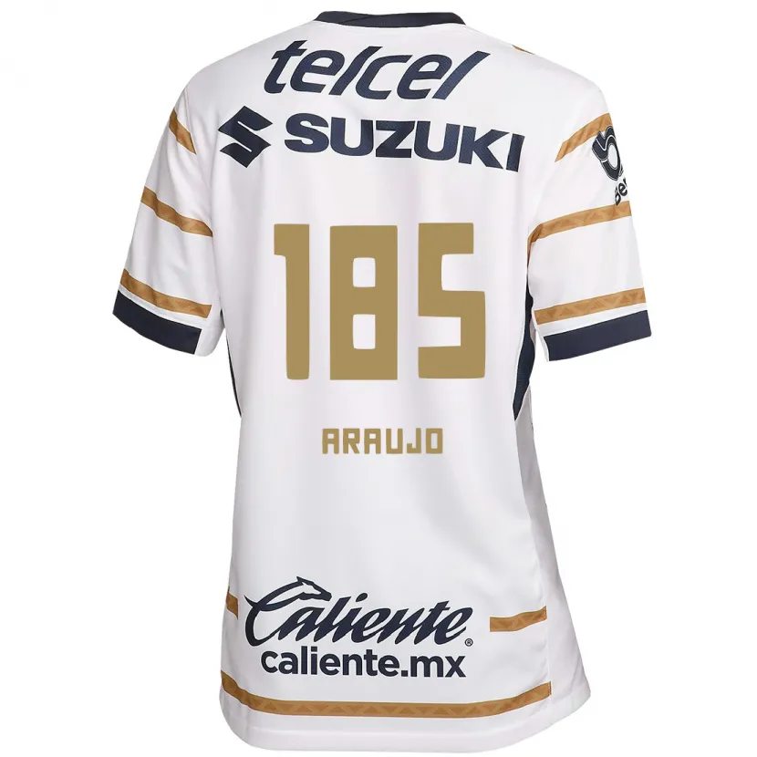 Danxen Män Andrés Araujo #185 Vit Obsidian Hemmatröja Matchtröjor 2024/25 Tröjor T-Tröja