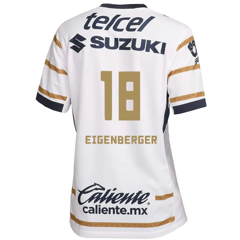 Danxen Män Chandra Eigenberger #18 Vit Obsidian Hemmatröja Matchtröjor 2024/25 Tröjor T-Tröja
