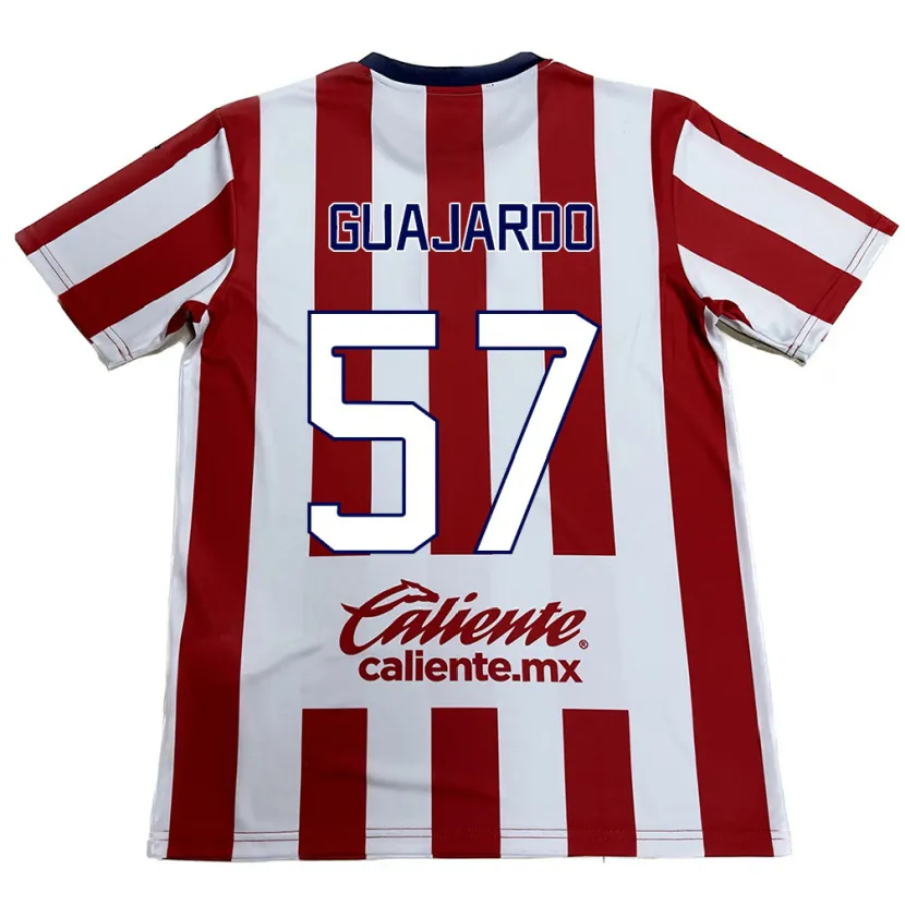 Danxen Män Dylan Guajardo #57 Röd Vit Hemmatröja Matchtröjor 2024/25 Tröjor T-Tröja