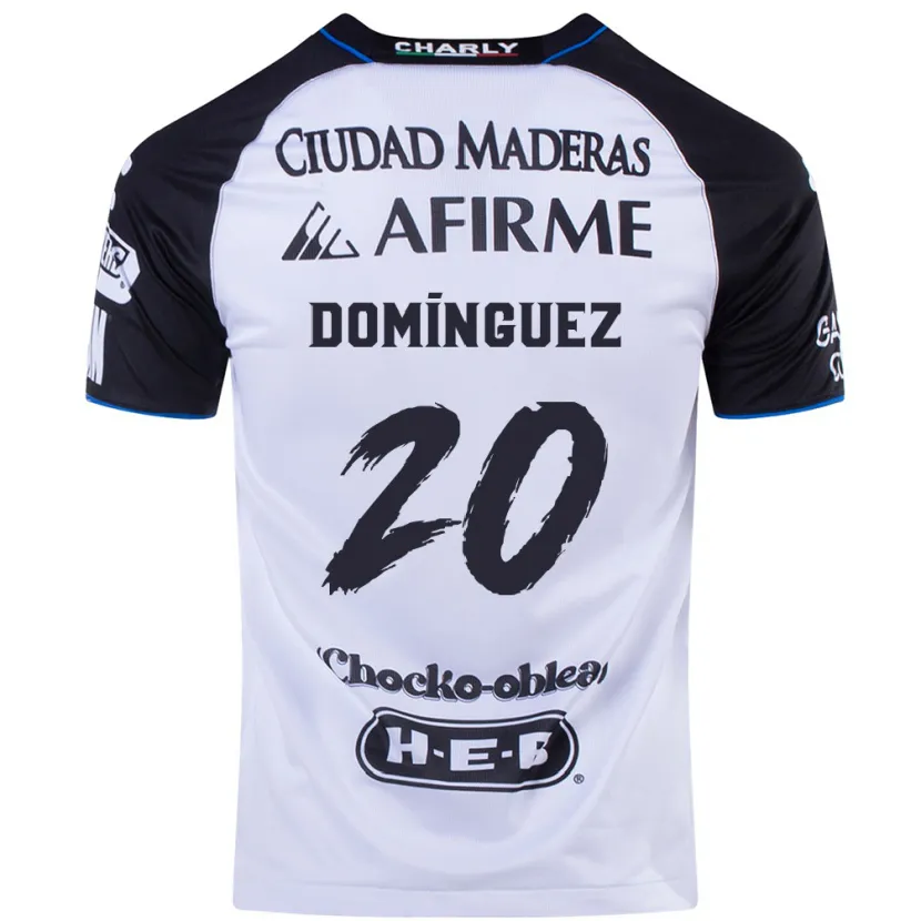 Danxen Män Misael Domínguez #20 Svart Blå Hemmatröja Matchtröjor 2024/25 Tröjor T-Tröja