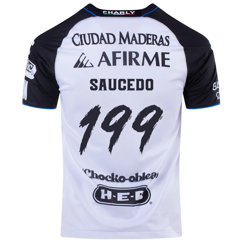 Danxen Män Christian Saucedo #199 Svart Blå Hemmatröja Matchtröjor 2024/25 Tröjor T-Tröja