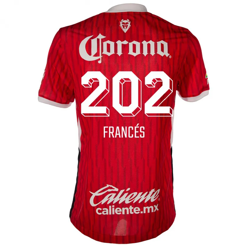 Danxen Män Lenin Francés #202 Röd Vit Hemmatröja Matchtröjor 2024/25 Tröjor T-Tröja