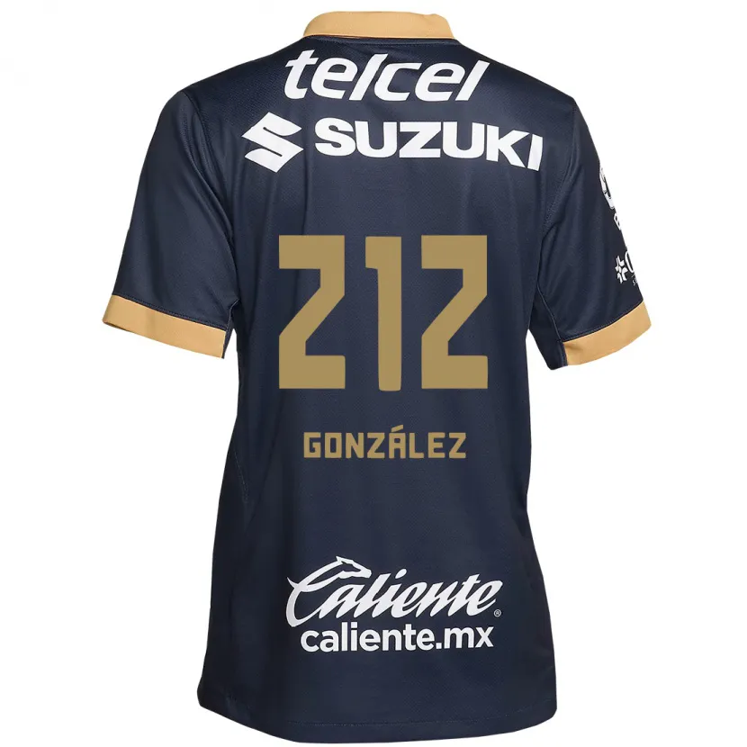 Danxen Män José González #212 Obsidian Guld Vit Bortatröja Matchtröjor 2024/25 Tröjor T-Tröja