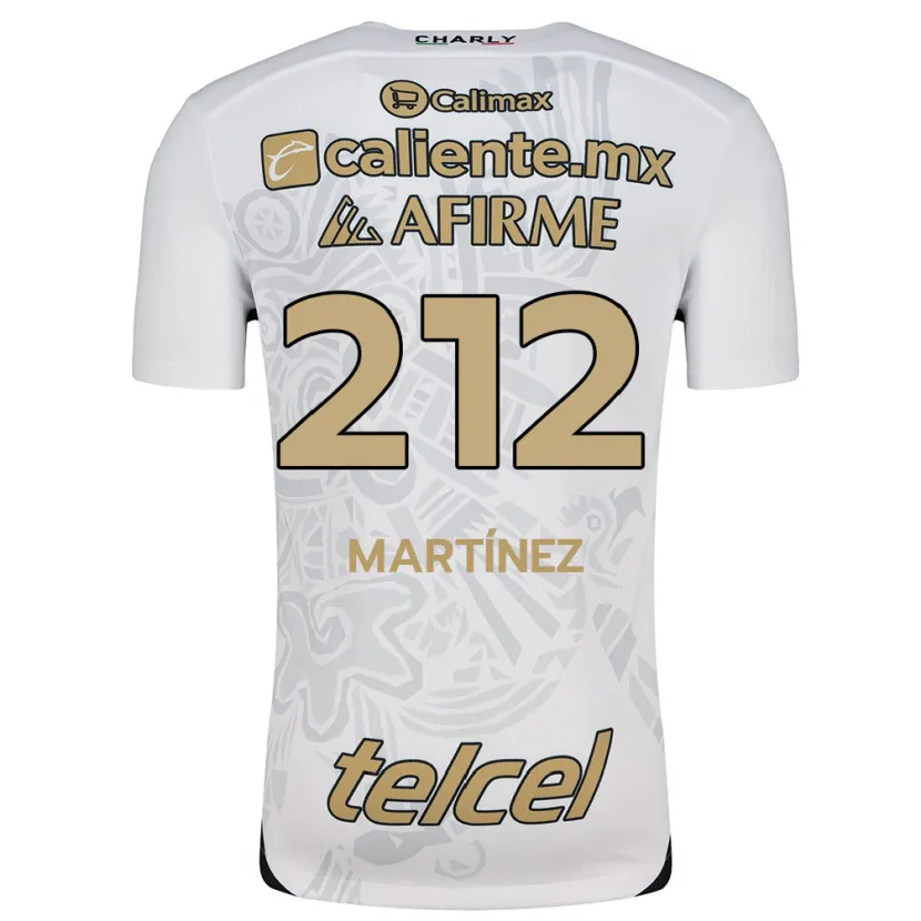 Danxen Män Juan Martínez #212 Vit Svart Bortatröja Matchtröjor 2024/25 Tröjor T-Tröja