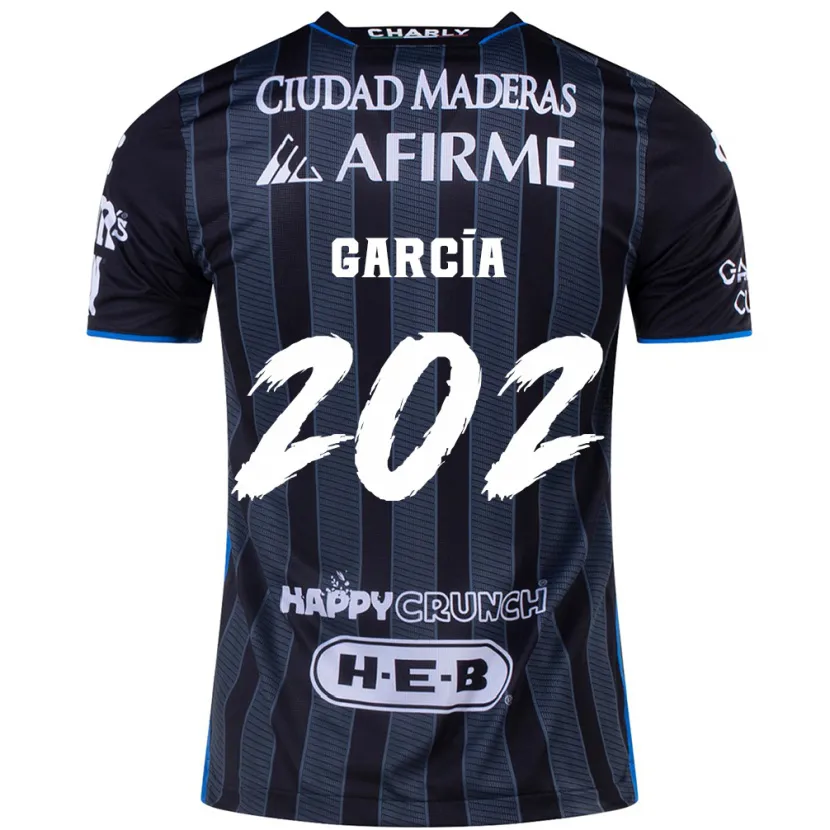 Danxen Män Diego García #202 Vit Svart Bortatröja Matchtröjor 2024/25 Tröjor T-Tröja