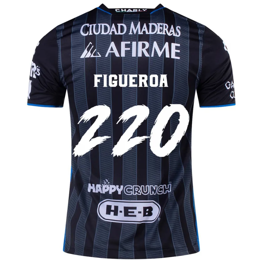 Danxen Män Christopher Figueroa #220 Vit Svart Bortatröja Matchtröjor 2024/25 Tröjor T-Tröja
