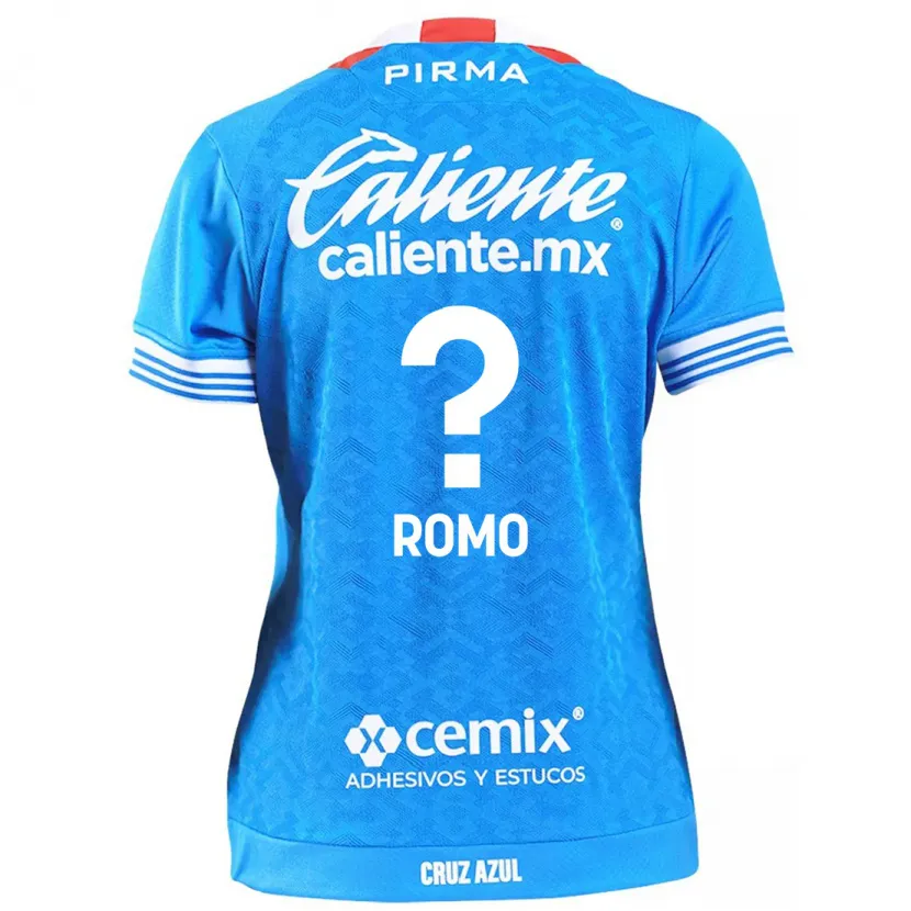 Danxen Kvinnor Luis Romo #0 Himmelsblå Hemmatröja Matchtröjor 2024/25 Tröjor T-Tröja