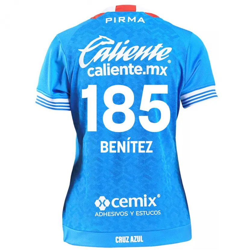 Danxen Kvinnor Cristopher Benítez #185 Himmelsblå Hemmatröja Matchtröjor 2024/25 Tröjor T-Tröja