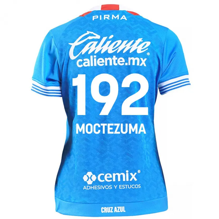 Danxen Kvinnor Brayan Moctezuma #192 Himmelsblå Hemmatröja Matchtröjor 2024/25 Tröjor T-Tröja