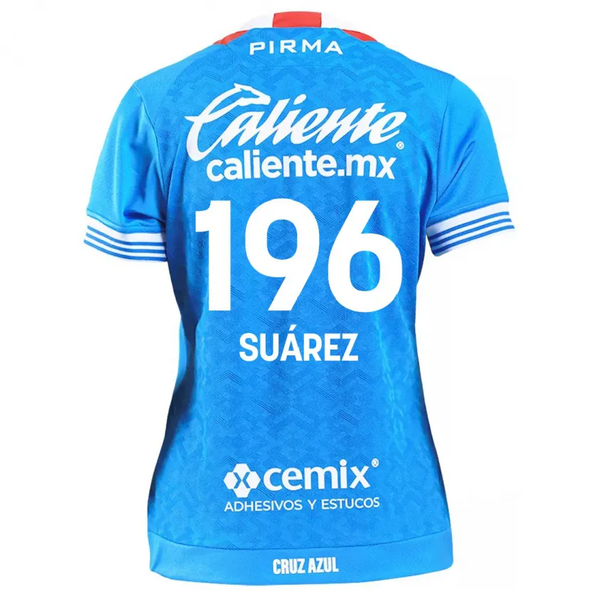 Danxen Kvinnor Javier Suárez #196 Himmelsblå Hemmatröja Matchtröjor 2024/25 Tröjor T-Tröja
