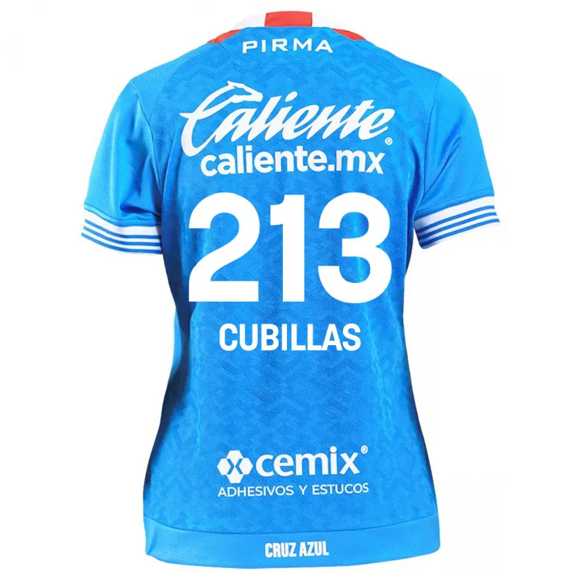 Danxen Kvinnor Andre Cubillas #213 Himmelsblå Hemmatröja Matchtröjor 2024/25 Tröjor T-Tröja