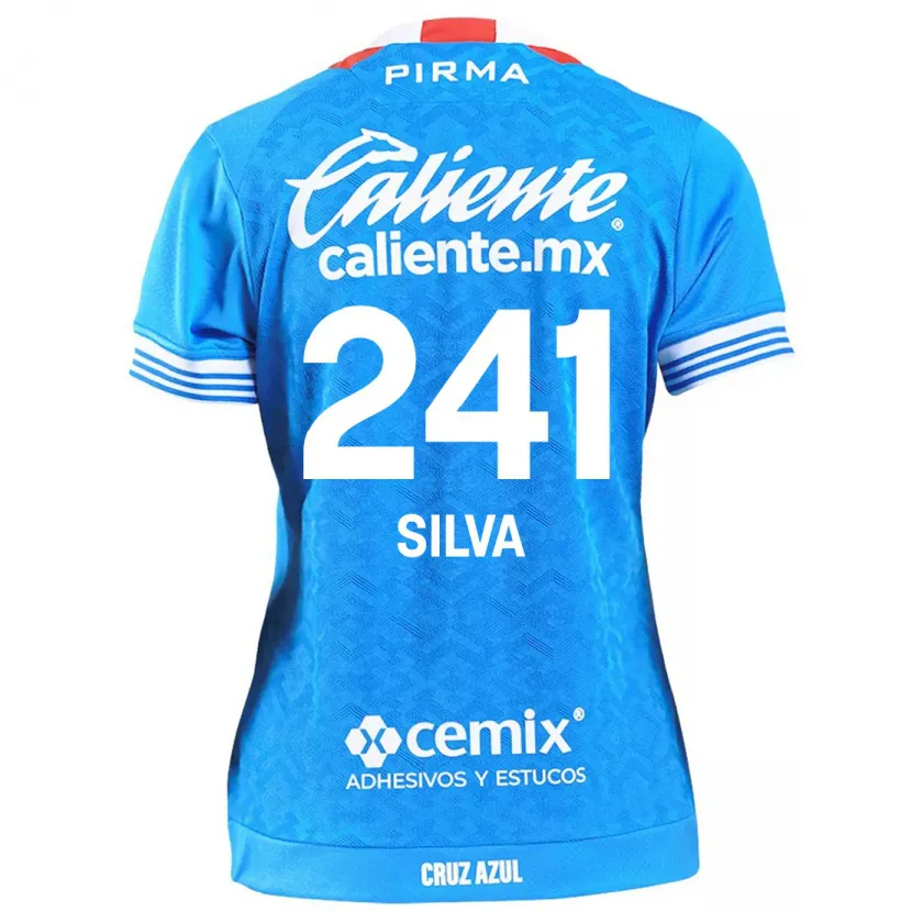 Danxen Kvinnor Iván Silva #241 Himmelsblå Hemmatröja Matchtröjor 2024/25 Tröjor T-Tröja