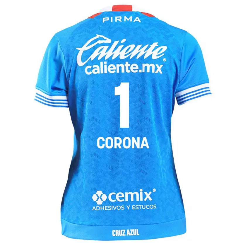 Danxen Kvinnor Jose De Jesus Corona #1 Himmelsblå Hemmatröja Matchtröjor 2024/25 Tröjor T-Tröja