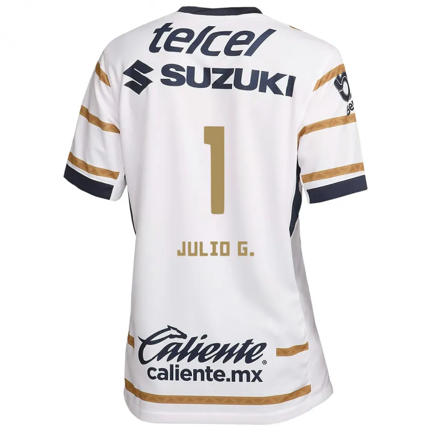 Danxen Kvinnor Julio González #1 Vit Obsidian Hemmatröja Matchtröjor 2024/25 Tröjor T-Tröja