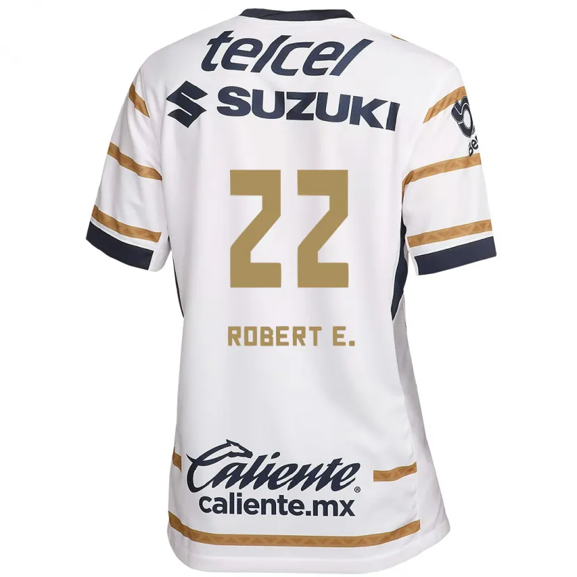 Danxen Kvinnor Robert Ergas #22 Vit Obsidian Hemmatröja Matchtröjor 2024/25 Tröjor T-Tröja