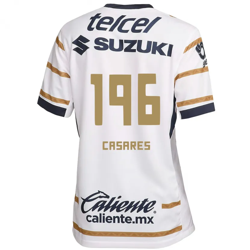 Danxen Kvinnor Mateo Casares #196 Vit Obsidian Hemmatröja Matchtröjor 2024/25 Tröjor T-Tröja