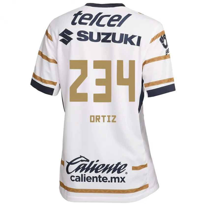 Danxen Kvinnor Jorge Ortiz #234 Vit Obsidian Hemmatröja Matchtröjor 2024/25 Tröjor T-Tröja
