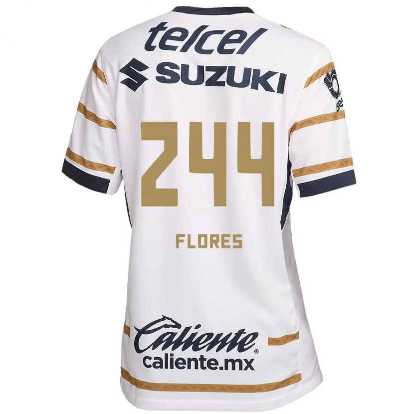 Danxen Kvinnor Jonathan Flores #244 Vit Obsidian Hemmatröja Matchtröjor 2024/25 Tröjor T-Tröja