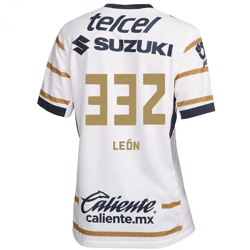 Danxen Kvinnor Andryk León #332 Vit Obsidian Hemmatröja Matchtröjor 2024/25 Tröjor T-Tröja