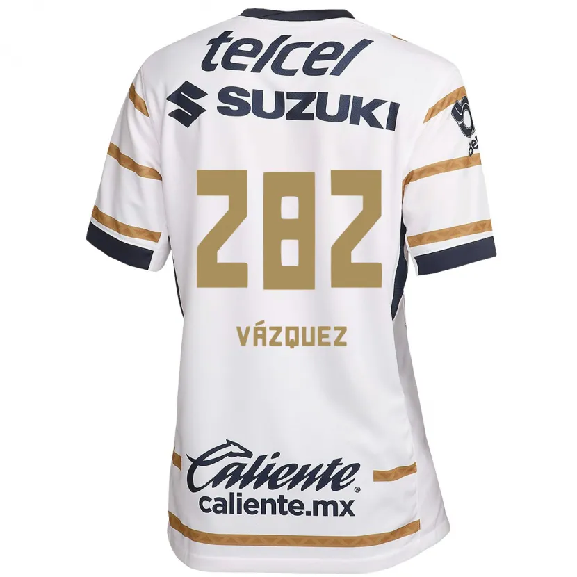 Danxen Kvinnor Austin Vázquez #282 Vit Obsidian Hemmatröja Matchtröjor 2024/25 Tröjor T-Tröja