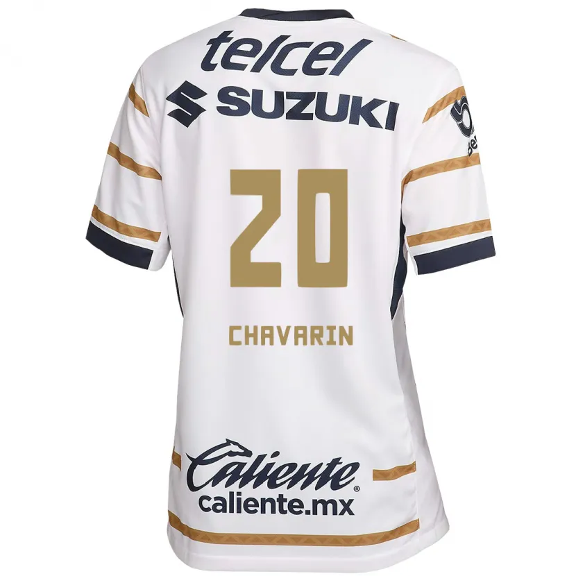 Danxen Kvinnor Aerial Chavarin #20 Vit Obsidian Hemmatröja Matchtröjor 2024/25 Tröjor T-Tröja