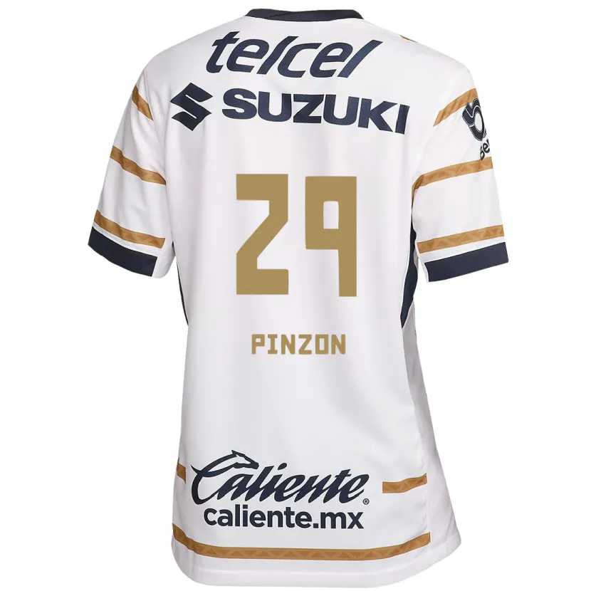 Danxen Kvinnor Liceth Pinzon #29 Vit Obsidian Hemmatröja Matchtröjor 2024/25 Tröjor T-Tröja